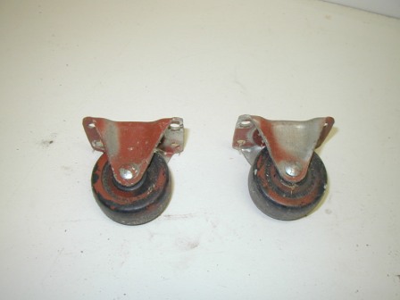 Used  2 inch Diameter Cabinet Wheels From a Stern Cabinet (Item #1) $8.99